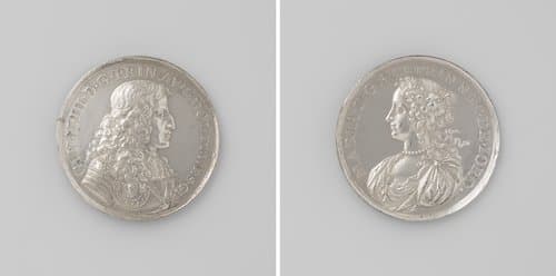 Huwelijk van prins Willem III en Maria by anonymous