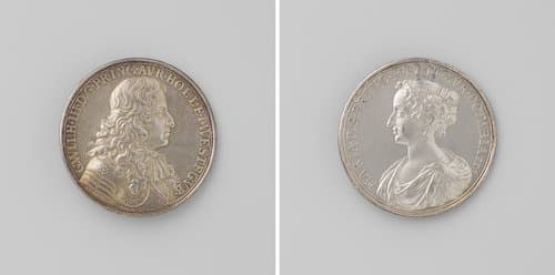 Huwelijk van prins Willem III en Maria by anonymous