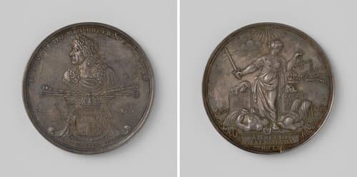 Onthoofding van Jacobus by Reynier Arondeaux