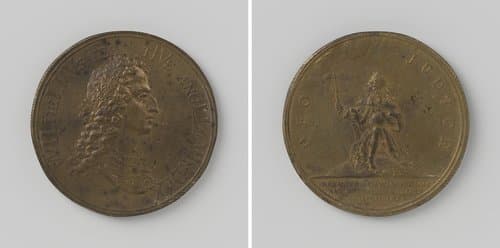 Kroning van Willem III by Jan Smeltzing (I)