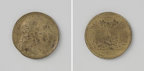 Kroning van Willem III en Maria II Stuart by Jan Smeltzing (I)