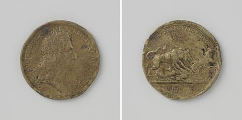 Overwinning bij Aghrim, behaald tijdens de afwezigheid van Willem III by Jan Smeltzing (I)