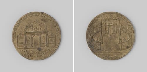 Zegevierende intocht van Willem III te 's-Gravenhage by Martin Smeltzing