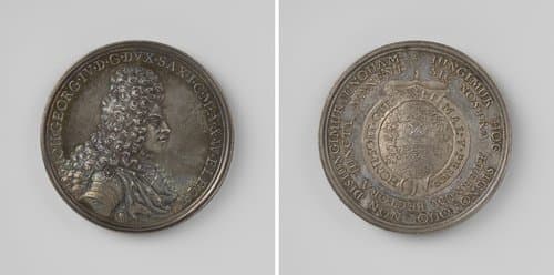 Johan Georg IV by Martin Heinrich Omeis