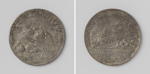 Rheinfels ontzet door de Landgraaf van Hessen by anonymous