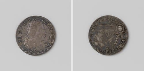 Napels, Philips V, tari, over het neerslaan van de opstand van de keizerlijken te Napels by Giovanni Montmein