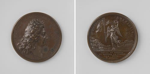 Overwinning van de Fransen en Spanjaarden bij Ekeren by Thomas Bernard