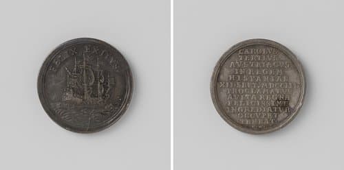 Aankomst van Karel III by Christian Wermuth
