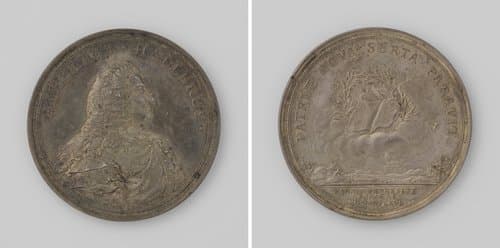 Albrecht von Haller, natuurkundige, bioloog en dichter te Bern by Johann Melchior Mörikofer