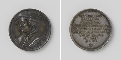 Overlijden van Berthold Haller, hersteller van de kerk te Bern