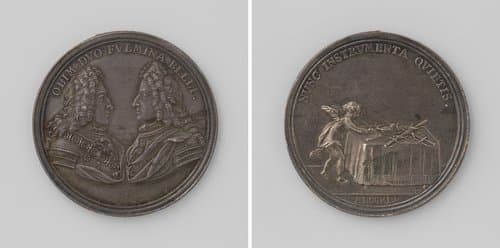 Vrede van Rastatt by Georg Friedrich Nuernberger