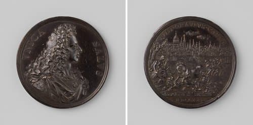 Protest van Jacobus III Stewart, de 'Old Pretender' tegen de heerschappij van het huis van Hannover by Ottone Hamerani