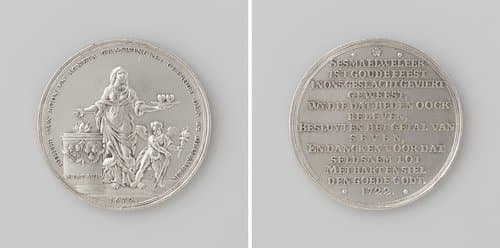 Vijftigjarig huwelijk van Pieter van Loon en Agneta Graswinckel by anonymous