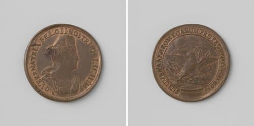 Maria Elisabeth van Oostenrijk, ingehuldigd als landvoogdes der zuidelijke Nederlanden