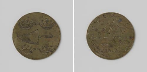 Leggen van de eerste steen van het Rijpenhofje aan de Rozengracht te Amsterdam by anonymous