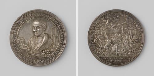 Derde eeuwfeest van de uitvinding van de boekdrukkunst by Nicolaas van Swinderen