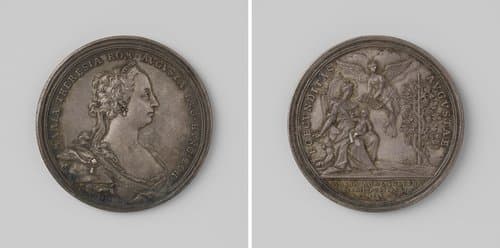 Geboorte van Amalia, aartshertogin van Oostenrijk, dochter van Frans I en Maria Theresia