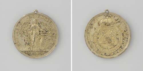 Verheffing van de prins van Oranje tot stadhouder door de Staten van Utrecht by Nicolaas van Swinderen