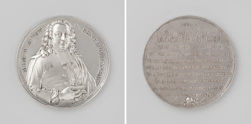 Overlijden van Jacob de Groot, predikant te Utrecht by Johan George Holtzhey