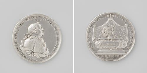 Overlijden van Willem IV by Johan George Holtzhey