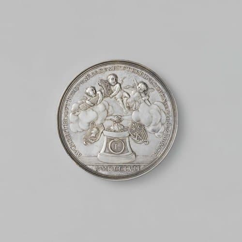 Family medal by Johan George Holtzhey