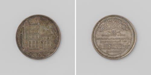 Inwijding van het oude mannen- en vrouwenhuis Oudaen van de diaconie van de Nederduitsch Hervormde gemeente te Utrecht by Johan George Holtzhey