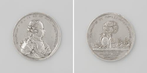 Verblijf van Willem V en Wilhelmina van Pruisen te Amsterdam by Theodorus Victor van Berckel