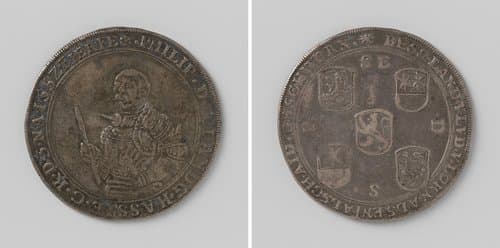 Vrijlating van Filips de Grootmoedige van Hessen, volgens het verdrag van Passau by anonymous