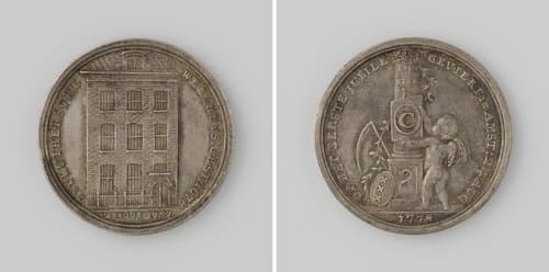Eerste eeuwfeest van de stichting van het Lutherse diaconieweeshuis te Amsterdam by Johannes Michiel Lageman
