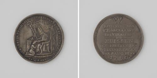 Bediening van het sacrament van het H. Vormsel te Huissen door bisschop Cesar Brancadoro by Johannes Michiel Lageman