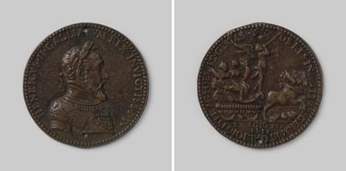 Overwinningen van Hendrik II by anonymous