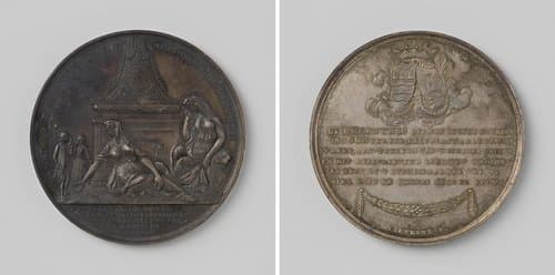 Overlijden van Elisabet Adriana van Son-de Brouwer by Joseph Jansz. Everts