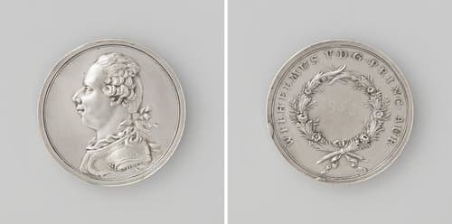 Willem V, prins van Oranje-Nassau by Johann Heinrich Schepp