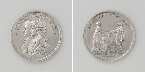 Huwelijk van Willem Frederik, erfprins van Oranje-Nassau en Fredrika Louise Wilhelmina, prinses van Pruisen