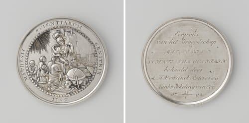 Genootschap "Mathesis Scientiarum Genitrix", penning toegekend aan L.H. Wensinck Rouveroy by anonymous