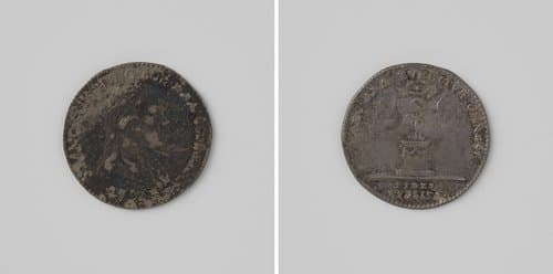 Inhuldiging van Frans II, Duits keizer als graaf van Henegouwen by anonymous