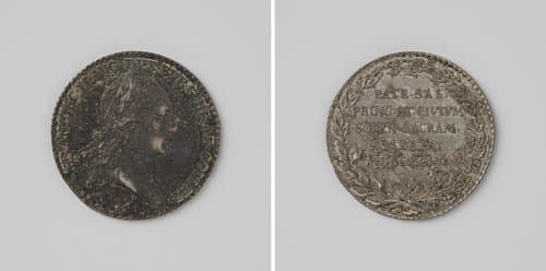 Inhuldiging van Frans II, Duits keizer, graaf van Vlaanderen en hertog van Brabant en Bourgondie te Brussel by anonymous