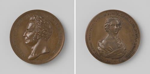 Willem I Frederik by Johannis Petrus Schouberg