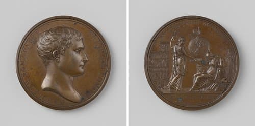 Napoleon Bonaparte, premier consul van Frankrijk, herstelt de godsdienst by Bertrand Andrieu