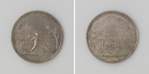 Herdenking van de ontdekking van de minerale bronnen van Karlsbad by Franz Stuckhart