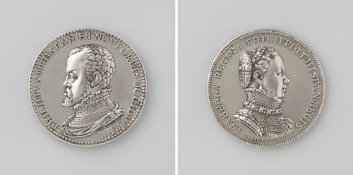 Huwelijk van Filips II van Spanje en Elisabeth van Valois, dochter van Hendrik II, ter bekrachtiging van de vrede van Le Cateau-Cambresis