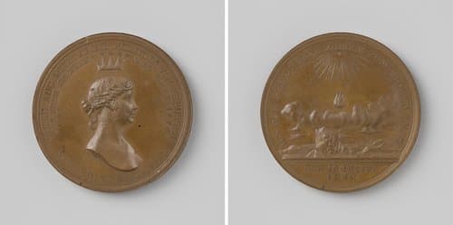 Overlijden van Louise, koningin van Pruisen by Daniel Friedrich Loos