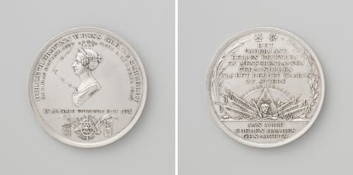 Overlijden van Johanna Catharina, gravin van Ross by Daniel Friedrich Loos