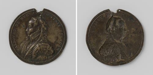 Walburg van Nieuwenaar, gravin van Horne by Jacques Jonghelinck