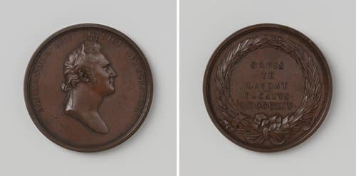 Eerste vrede van Parijs tussen Frankrijk en de geallieerden, ter ere van Alexander I, tsaar van Rusland