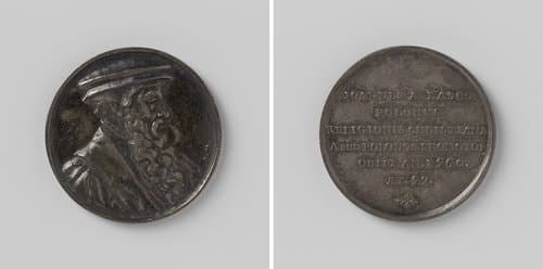 Overlijden van Johannes A. Lasco by Jean Dassier
