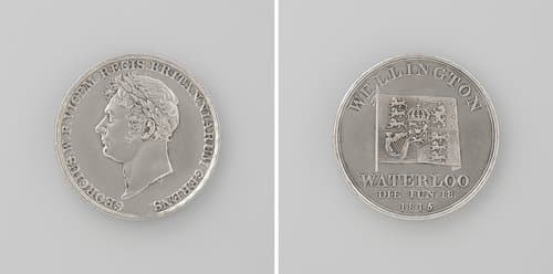Inwijding van de Waterloo-brug te Londen, ter ere van George, prins-regent van Engeland