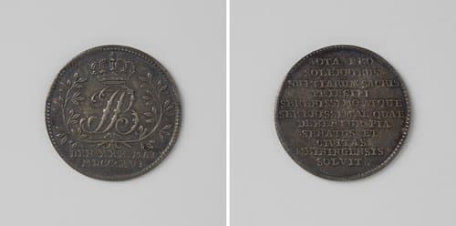 Huwelijk van Bernhard II, hertog van Saksen-Meiningen by anonymous