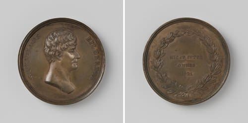 Willem Bilderdijk by E. Dionysy