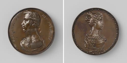 Huwelijk van Frederik by Jean Barthélemy Fonson
